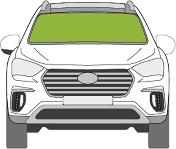 Afbeelding van Voorruit Hyundai Grand Santa Fe 2016- sensor/verwarmd