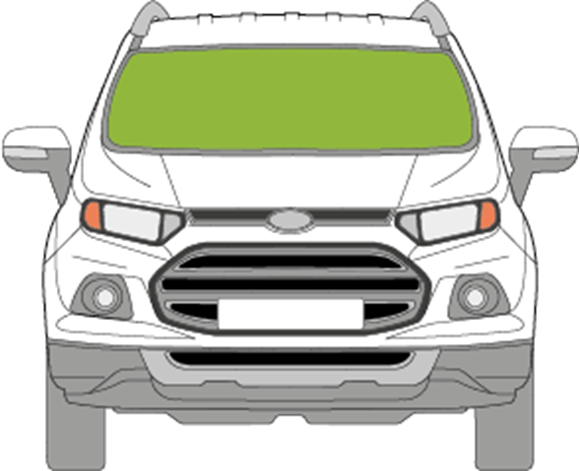 Afbeelding van Voorruit Ford Ecosport 2018- sensor/verwarmd