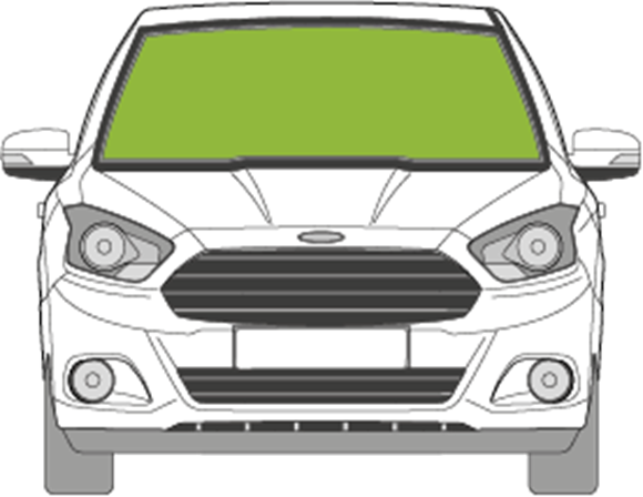 Afbeelding van Voorruit Ford Ka+ sensor/verwarmd