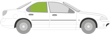 Afbeelding van Zijruit rechts Ford Mondeo sedan