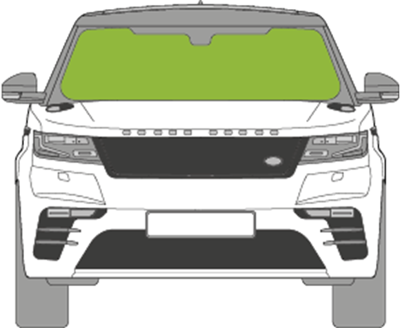 Afbeelding van Voorruit Range Rover Velar 2017-2021 camera/sensor