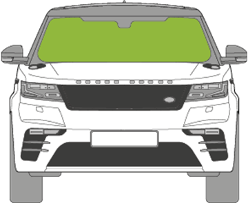Afbeelding van Voorruit Range Rover Velar 2021- camera/sensor/verwarmd