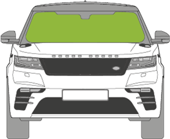 Afbeelding van Voorruit Range Rover Velar 2021- camera/sensor/verwarmd