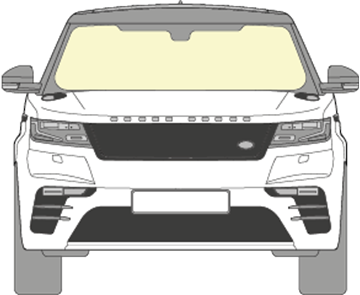 Afbeelding van Voorruit Range Rover Velar 2017-2021 solar/camera/sensor