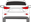 Afbeelding van Achterruit Mazda 3 sedan (DONKERE RUIT)