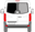 Afbeelding van Achterruit links Volkswagen Crafter donker/verwarmd
