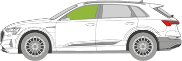 Afbeelding van Zijruit links Audi E-Tron 