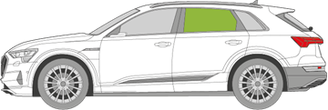 Afbeelding van Zijruit links Audi E-Tron 