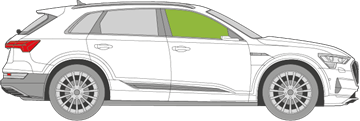 Afbeelding van Zijruit rechts Audi E-Tron 