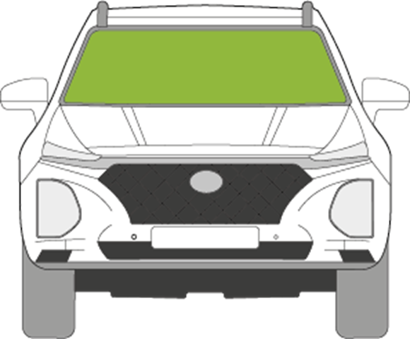 Afbeelding van Voorruit Hyundai Santa Fe camera/sensor/HUD