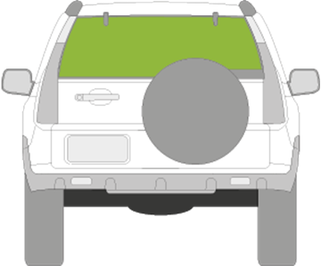 Afbeelding van Achterruit Honda Crv 2002-2004