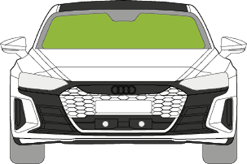 Afbeelding van Voorruit Audi E-Tron Gt camera/sensor