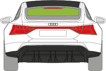 Afbeelding van Achterruit Audi E-Tron Gt 