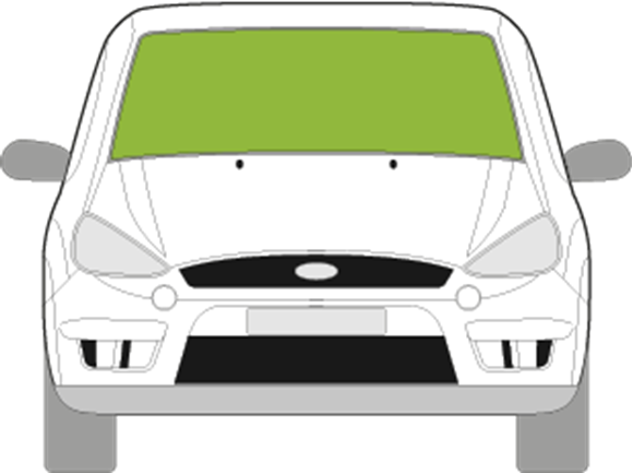 Afbeelding van Voorruit Ford S-max 2013-2014 sensor/verwarmd