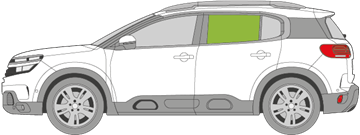 Afbeelding van Zijruit links Citroën C5 Aircross 