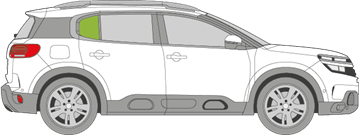 Afbeelding van Zijruit rechts Citroën C5 Aircross 