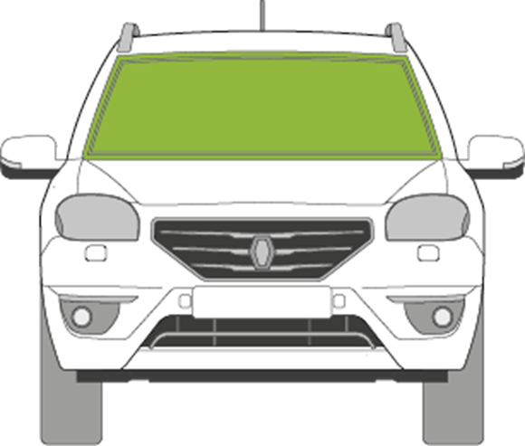 Afbeelding van Voorruit Renault Koleos 2008-2015 sensor