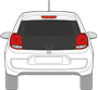 Afbeelding van Achterruit Citroën C1 3 deurs (DONKERE RUIT)