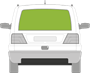 Afbeelding van Achterruit Peugeot Evasion (getint)