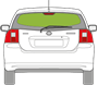 Afbeelding van Achterruit Toyota Corolla 5 deurs