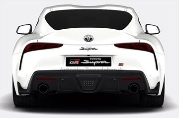 Afbeelding van Achterruit Toyota Supra 