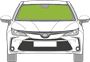 Afbeelding van Voorruit Toyota Corolla sedan camera/sensor/HUD