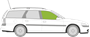 Afbeelding van Zijruit rechts Opel Vectra 5 deurs 