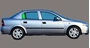 Afbeelding van Zijruit rechts Opel Astra sedan