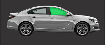 Afbeelding van Zijruit rechts Opel Insignia sedan