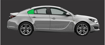 Afbeelding van Zijruit rechts Opel Insignia sedan