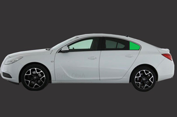 Afbeelding van Zijruit links Opel Insignia 5 deurs