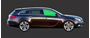 Afbeelding van Zijruit rechts Opel Insignia sedan