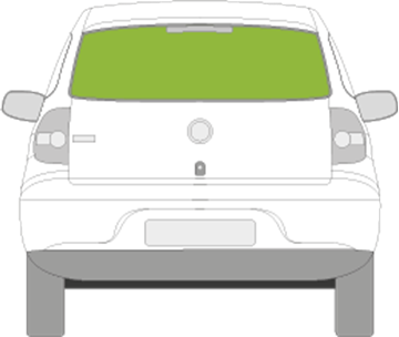 Afbeelding van Achterruit Volkswagen Fox