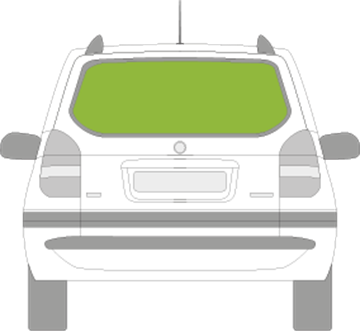 Afbeelding van Achterruit Opel Zafira