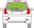 Afbeelding van Achterruit Daihatsu YRV