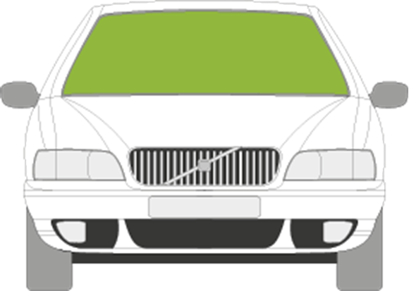 Afbeelding van Voorruit Volvo C70 2 deurs coupé