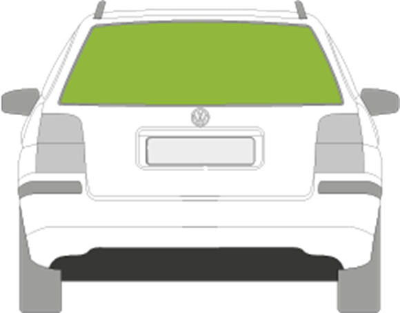 Afbeelding van Achterruit Volkswagen Passat break