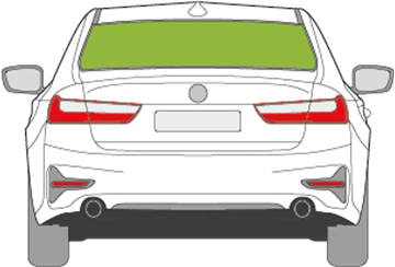 Afbeelding van Achterruit BMW 3-serie sedan