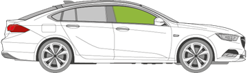 Afbeelding van Zijruit rechts Opel Insignia