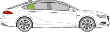 Afbeelding van Zijruit rechts Opel Insignia