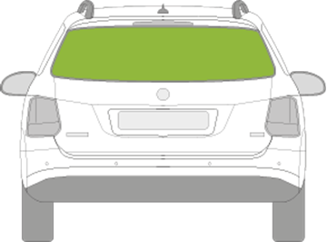 Afbeelding van Achterruit Volkswagen Golf break