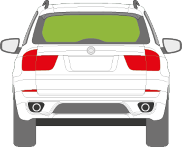 Afbeelding van Achterruit BMW X5 