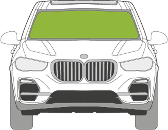 Afbeelding van Voorruit BMW X5 kleine camera sensor
