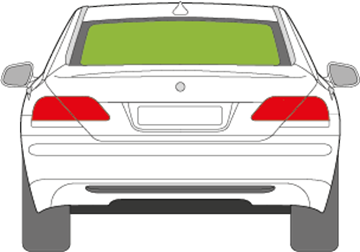 Afbeelding van Achterruit BMW 7-serie