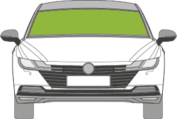Afbeelding van Voorruit Volkswagen Arteon sensor camera (2017-2020)