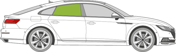 Afbeelding van Zijruit rechts Volkswagen Arteon