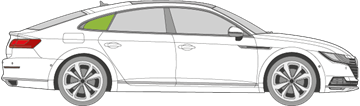 Afbeelding van Zijruit rechts Volkswagen Arteon