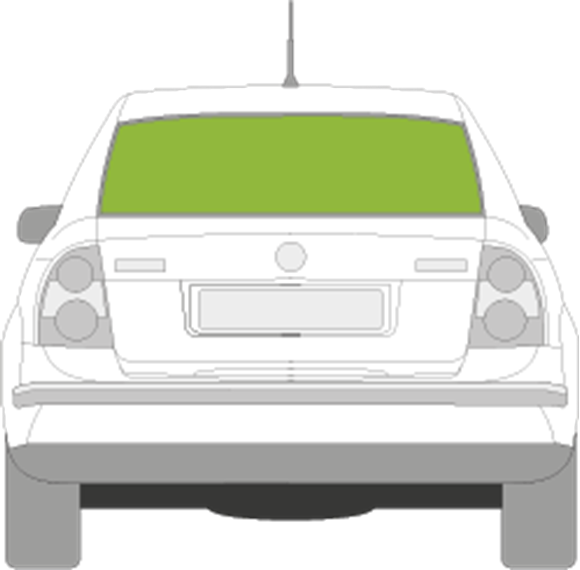 Afbeelding van Achterruit Volkswagen Passat sedan