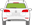 Afbeelding van Achterruit Volkswagen Golf Sportsvan