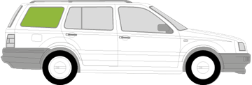 Afbeelding van Zijruit rechts Volkswagen Golf break